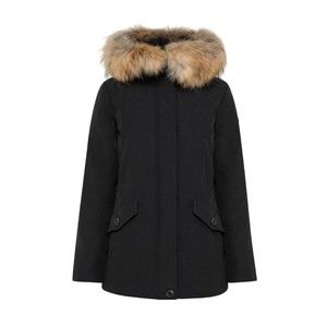 Canadiens Short Parka With Removable Fox Fur Trim - NWT